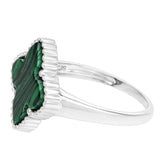 Inel din Argint 925 ( 2.34 grame ) cu Malachit 2.48 Carate