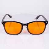 EMPORIA bluelight blocking glasses, orange lens, black frame
