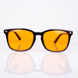 EMPORIA bluelight blocking glasses, orange lens, black frame