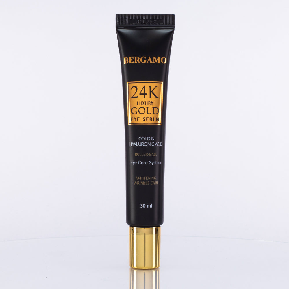 Serum de lux pentru ochi cu aur de 24K Bergamo
