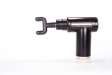 Mini Deep Tissue Massage Gun, Portable 1500mAh, 6 speed settings, 4 extra heads, black
