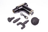 Mini Deep Tissue Massage Gun, Portable 1500mAh, 6 speed settings, 4 extra heads, black