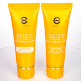 Set Cremă de Zi și de Noapte Elizabeth Grant Vitamin C Gold C (2 × 60 ml)