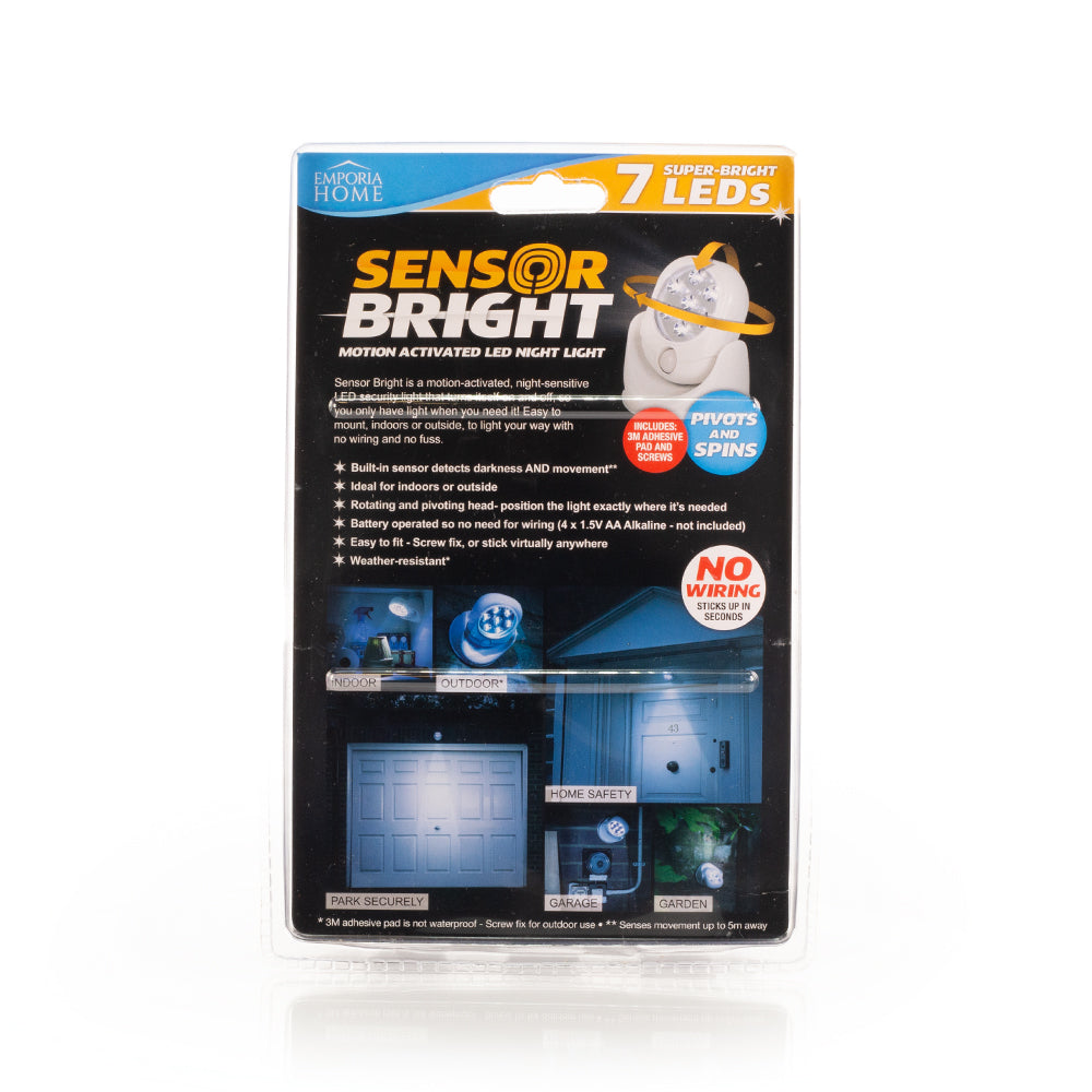 Lumină cu senzor de mișcare Emporia Home Sensor Bright pentru interior/exterior