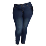 MyFit Jeans Leggings – Colanți cu efect denim care se potrivesc oricărui tip de siluetă (EU size: 44-50)