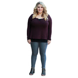 MyFit Jeans Leggings – Colanți cu efect denim care se potrivesc oricărui tip de siluetă (EU size: 44-50)