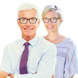 Ochelari de citit Vizmaxx Autofocus 2 în 1 cu o gamă flexibilă de dioptrii, negri