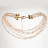 Set din Aliaj Placat cu Aur cu Cristal Alb Emporia®
