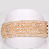 Set din Aliaj Placat cu Aur cu Cristal Alb Emporia®