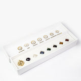 Set din Aliaj Placat cu Aur ( 11.1 grame ) cu Ametist și Lapis Lazuli 55.5 Carate ( Colier+Pandantiv )