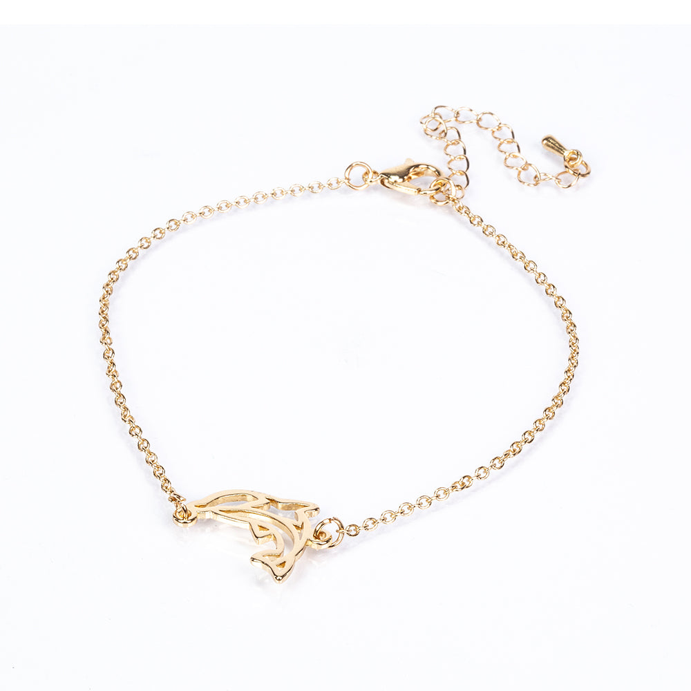 Set din Aliaj Placat cu Aur ( 6.5 grame ) ( Colier+Brățară )