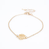 Set din Aliaj Placat cu Aur ( 6.5 grame ) ( Colier+Brățară )