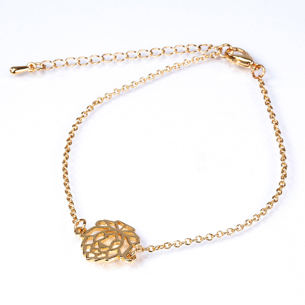Set din Aliaj Placat cu Aur ( 6.5 grame ) ( Colier+Brățară )