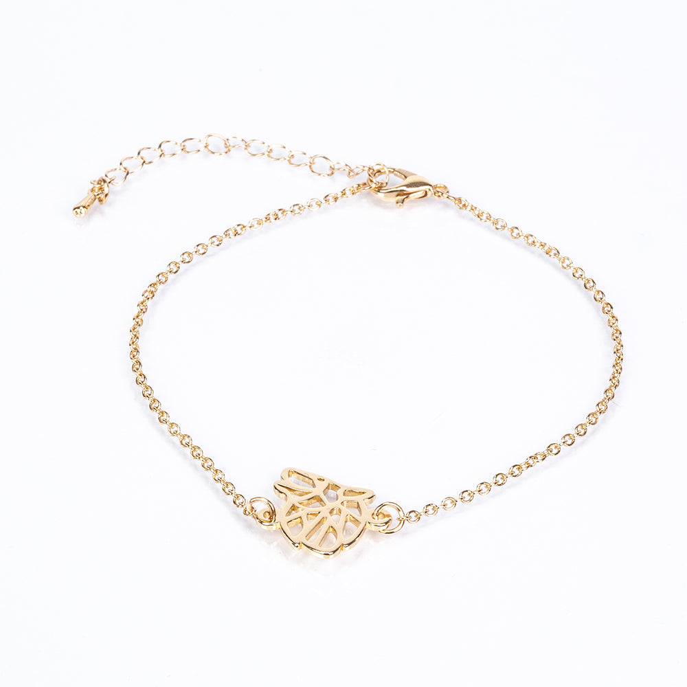 Set din Aliaj Placat cu Aur ( 6.5 grame ) ( Colier+Brățară )