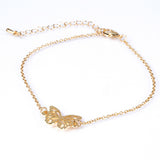 Set din Aliaj Placat cu Aur ( 6.5 grame ) ( Colier+Brățară )