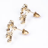 Săgetător Cercei din Aliaj Placat cu Aur ( 29 grame ) cu Cristal Alb Emporia®