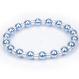 Set din Mărgele ( 40 grame ) cu Perlă de cristal ( Brățară )