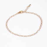 Set din Aliaj Placat cu Aur ( 0.48 grame ) cu Cristal Alb Emporia® 2.4 Carate ( Colier+Cercei+Brățară )