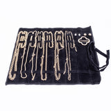 Set din Aliaj Placat cu Aur ( 0.48 grame ) cu Cristal Alb Emporia® 2.4 Carate ( Colier+Cercei+Brățară )