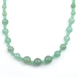 Colier din Argint 925 ( 0.82 grame ) cu Aventurin Verde 108 Carate
