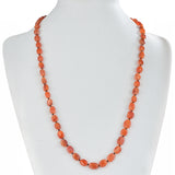 Colier din Pepită ( 39.88 grame ) cu Carneol și Spinel Negru 199.36 Carate