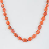 Colier din Pepită ( 39.88 grame ) cu Carneol și Spinel Negru 199.36 Carate