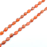 Colier din Pepită ( 39.88 grame ) cu Carneol și Spinel Negru 199.36 Carate