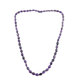 Colier din Pepită ( 35.05 grame ) cu Ametist și Spinel Negru 175.24 Carate