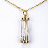 Colier din Aliaj Placat cu Aur ( 5.95 grame ) cu Tanzanit 1.25 Carate