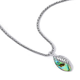 Pandantiv din Argint 925 ( 3.5 grame ) cu Scoică Abalone 1 Carate