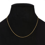 Lanț din Argint 925 Placat cu Aur ( 1.75 grame )
