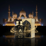 100 ml Eau de Perfume SHEIKH ZAYED GOLD cu Arome Picant-Lemnoase pentru Bărbați