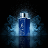 100 ml Eau de Perfume SHEIKH ZAYED BLUE cu Arome de Mosc și Oud pentru Bărbați