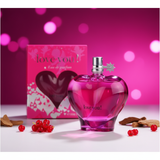 100 ml Eau de Parfum ""Love You Pink"" cu Arome Fructat-Citrate pentru Femei