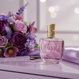 100 ml EDP LEAVE MY LOVER PURPLE, cu arome oriental - vanilate pentru Femei
