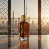 EDP 100ml "Oud Elixir D’extase Maroon" - cu arome oriental-lemnoase