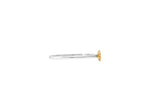Set din Argint 925 Placat cu Aur de 2 tonuri ( 3.06 grame ) cu Diamant Verde Veronez 0.14 Carate ( Inel )