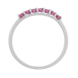 Inel din Argint 925 ( 1.13 grame ) cu Rubin Thailandez 0.45 Carate