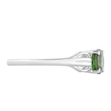 Inel din Argint 925 ( 1.82 grame ) cu Cromdiopsid 0.96 Carate