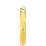 Inel din Argint 925 Placat cu Aur ( 1.61 grame ) cu Diamant Verde 0.06 Carate