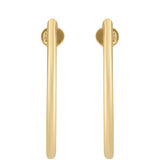 Cercei din Argint 925 Placat cu Aur ( 2.46 grame )