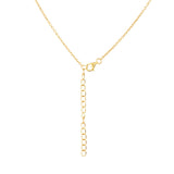 Colier din Argint 925 Placat cu Aur ( 6.46 grame ) cu Opal Albastru Etiopian Paraiba și Topaz Alb 1.8 Carate