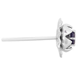 Inel din Argint 925 ( 2.87 grame ) cu Safir Thailandez 0.73 Carate