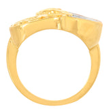 Inel din Argint 925 Placat cu Aur ( 5.3 grame ) cu Scoică Abalone 4.13 Carate