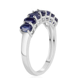 Inel din Argint 925 ( 2.51 grame ) cu Safir Albastru Australian 2.03 Carate