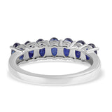 Inel din Argint 925 ( 2.51 grame ) cu Safir Albastru Australian 2.03 Carate