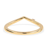 Inel din Argint 925 Placat cu Aur ( 1.44 grame ) cu Diamant Roșu 0.01 Carate