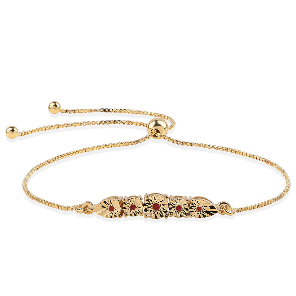 Brățară din Argint 925 Placat cu Aur ( 3.18 grame ) cu Diamant Alb 0.04 Carate