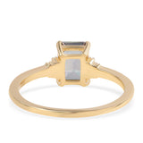 Inel din Argint 925 Placat cu Aur ( 2.21 grame ) cu Topaz Mistic și Topaz Alb 1.52 Carate