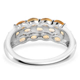 Inel din Argint 925 ( 3.35 grame ) cu Citrin Brazilian Clasa "AA" 2.34 Carate